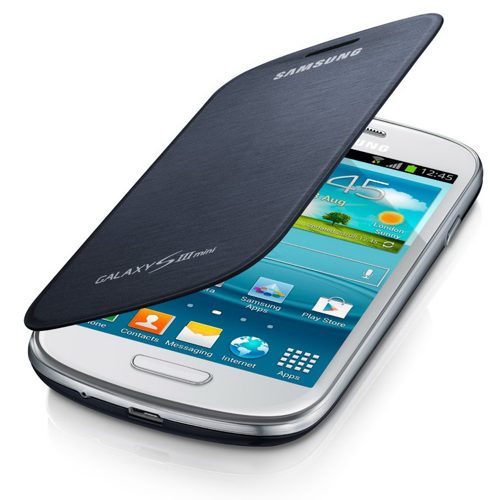 Telef Acc Funda Flipcover Galaxy S3 Mini Azul